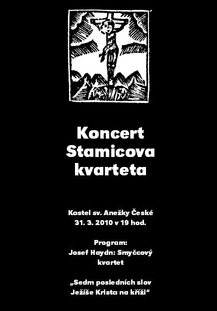 Koncert Stamicova kvarteta (Velikonoce 2010)