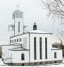 Kostel sv. Anežky v zimě