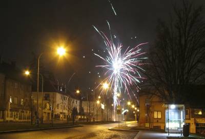 Roztylsk nmst ped kostelem