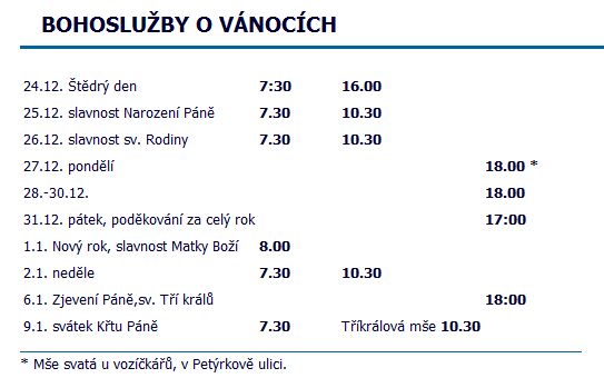 Vnon bohosluby na Spoilov (2010)