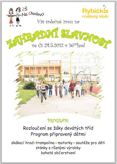 Zahradn slavnost Z Na Chodovci 2012