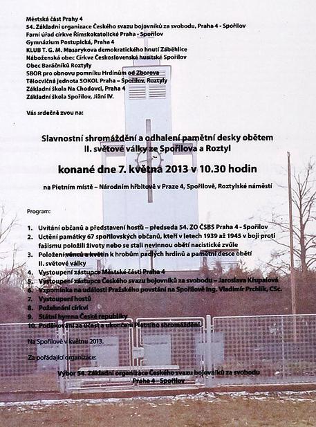 Slavnost k 68. vro konce II. svtov vlky