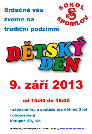 Dtsk den Sokola Spoilov 