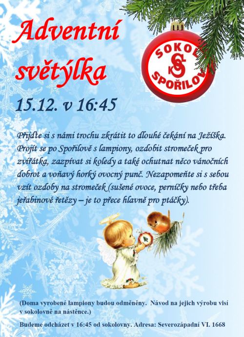 Adventn svtlka - TJ Sokol Spoilov