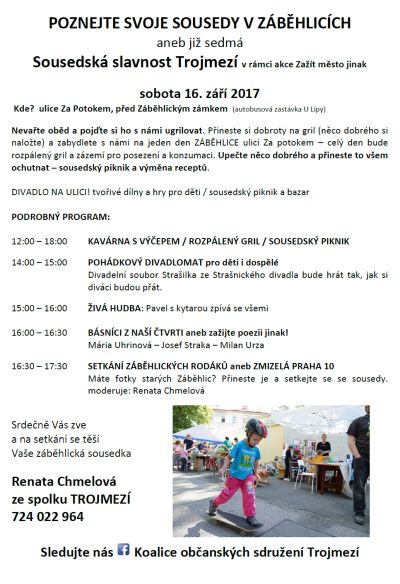 Sousedsk slavnost 2017 Trojmez