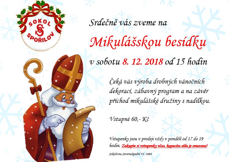 Advent 2018 v TJ Sokol Spoilov