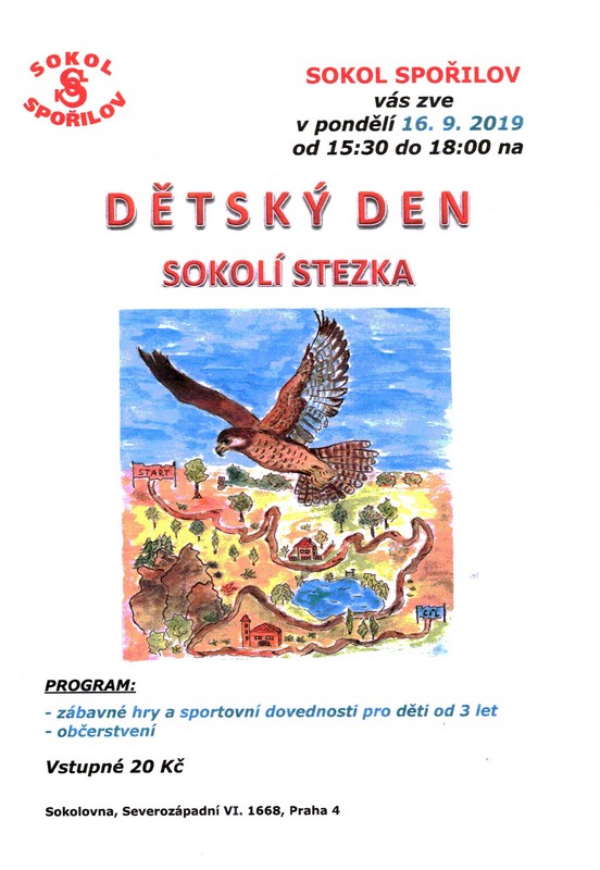 Dtsk den aneb sokol stezka