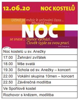 Noc kostel 2020
