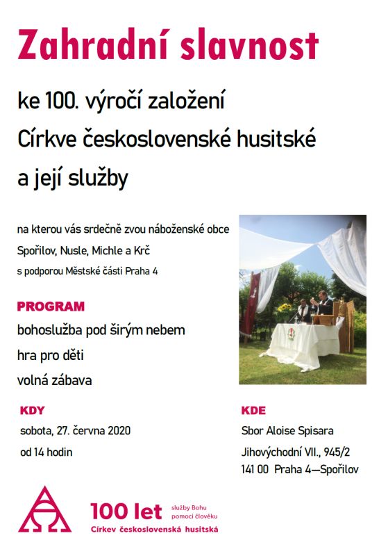 Zahradn slavnost CSH 2020