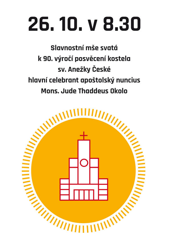 90. vro svcen kostela sv. Aneky esk
